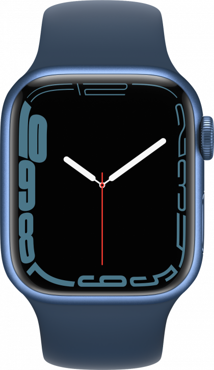 Смарт-часы Apple Watch Series 7 GPS 41 мм, синий (США)